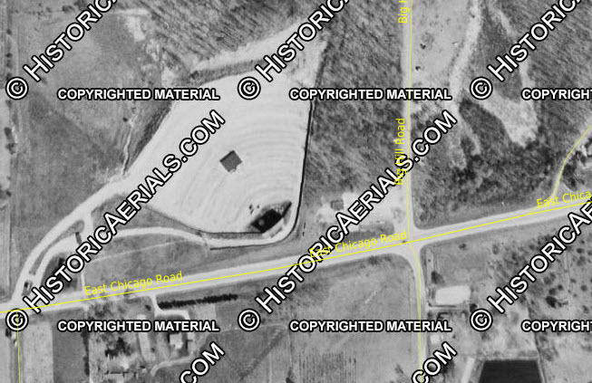 Sturgis Drive-In Theatre - Old Aerial